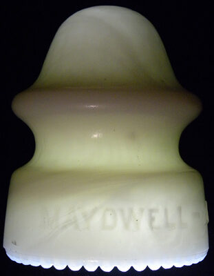 CD 164 Maydwell Milk Glass