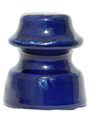 U-297 Victor Insulators Cobalt Blue