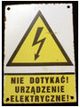 Sign: Polish Warning Sign